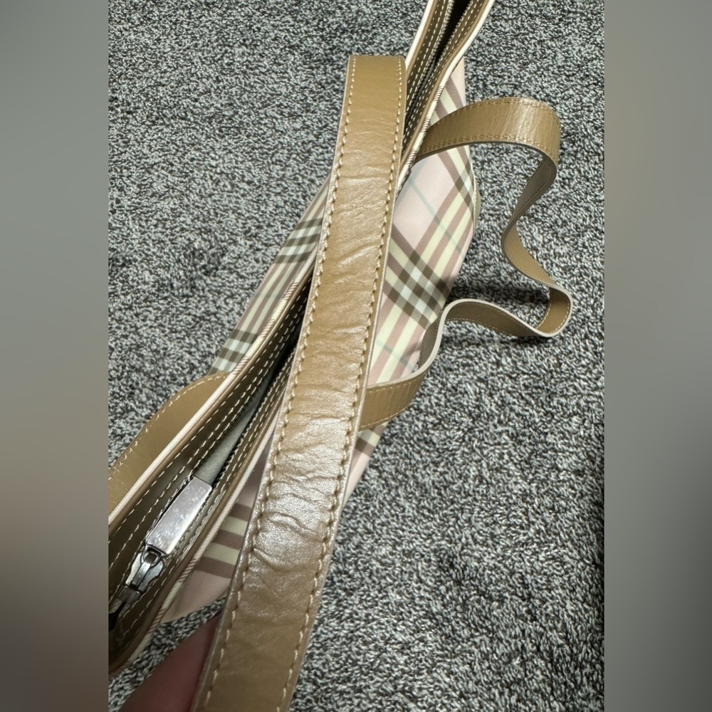 Burberry vintage pale pink Nova Check tote handbag - Picture 6 of 16